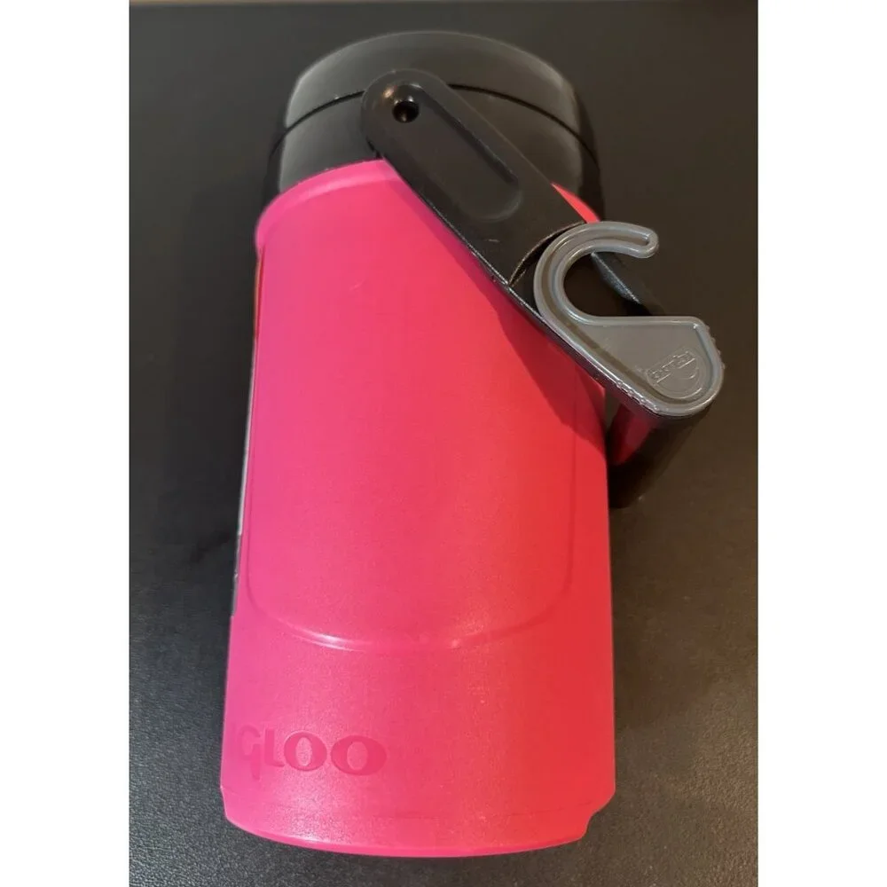 New Igloo Sport Beverage Cooler 1/2‎ Gallon Capacity With Hooks- Pink - Picture 3 of 9